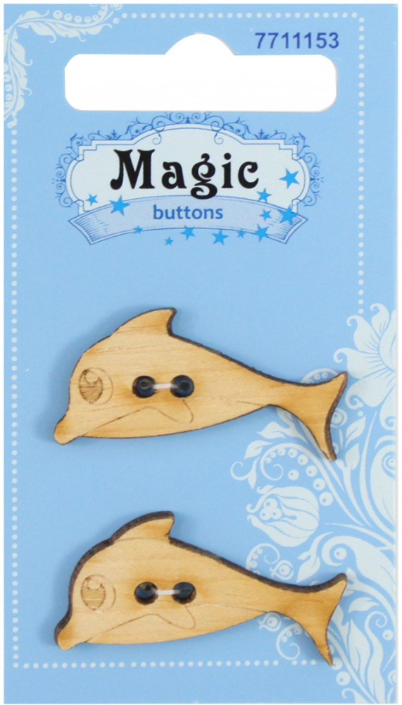 Набор пуговиц «Дельфин» | Magic Buttons