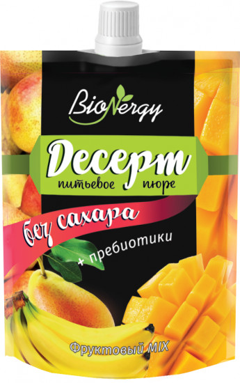 Пюре питьевое «Груша, банан, манго»