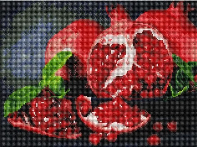 Мозаика алмазная «Сочный гранат» | Paintboy