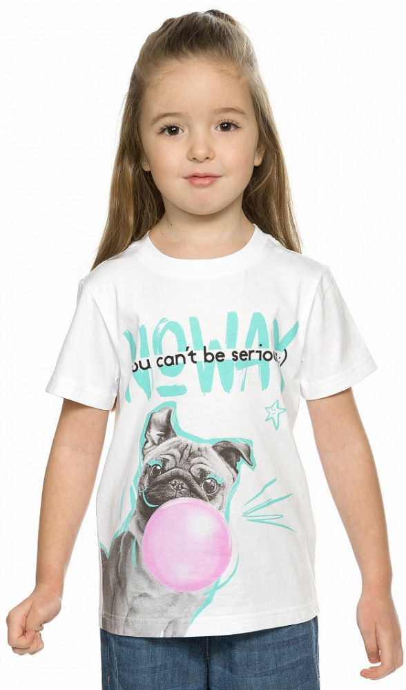 Футболка для девочек | Wow | Pelican