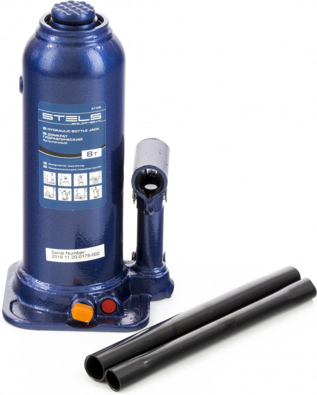 Домкрат гидравлический бутылочный | Stels