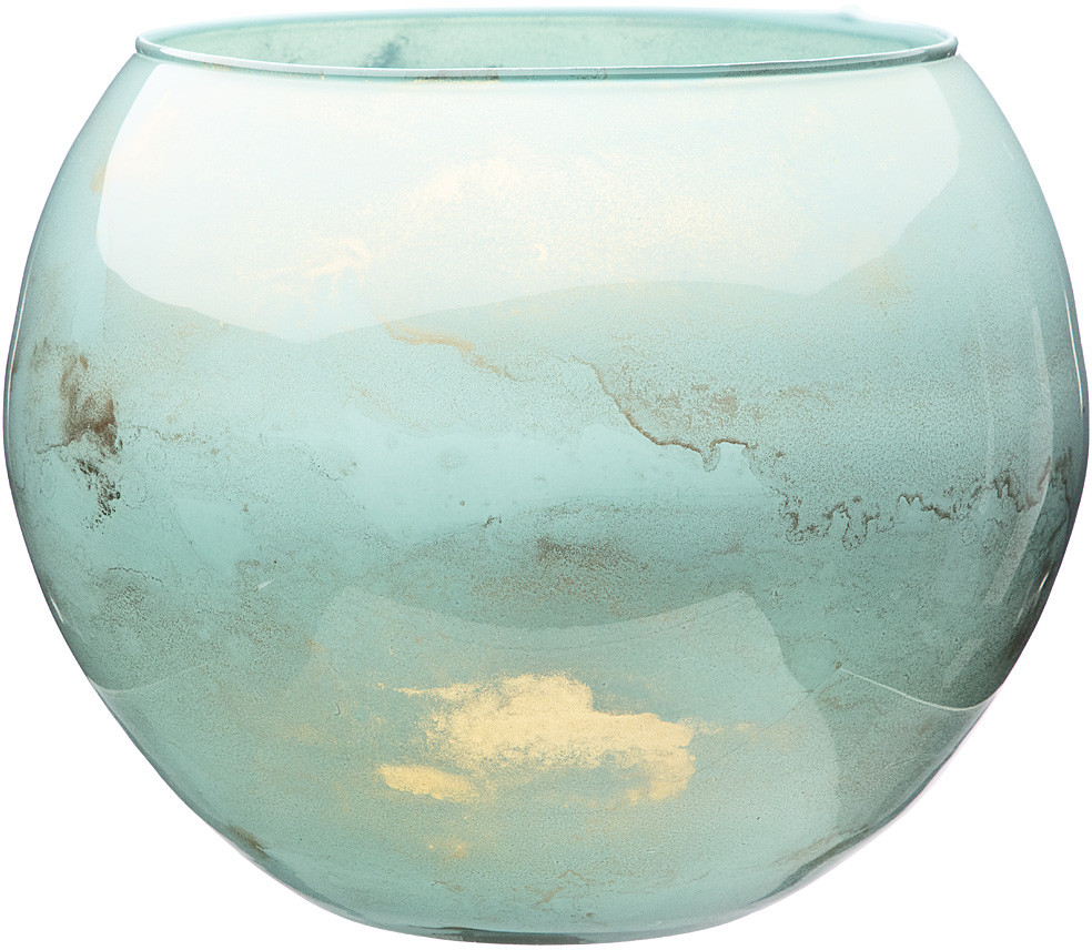 Ваза Sfera «Golden marble izumrud» | Franco