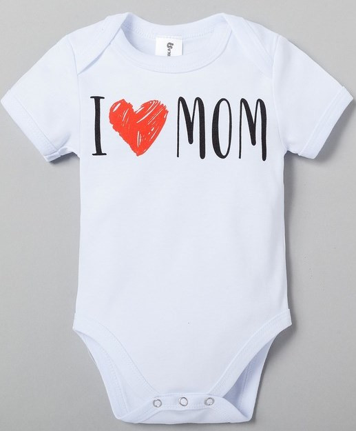 Боди для новорожденных | Love mom | Крошка Я