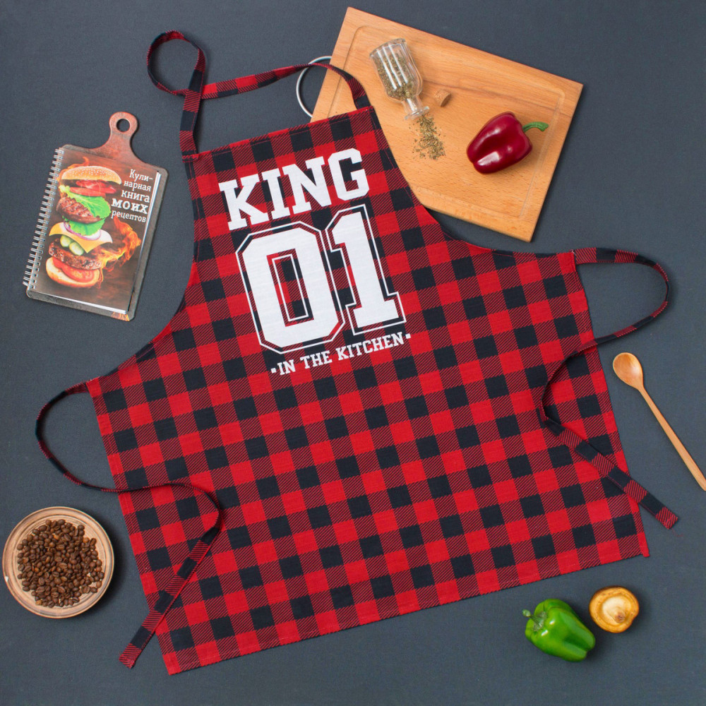Фартук мужской «Король кухни» | Мужские фартуки | Этель