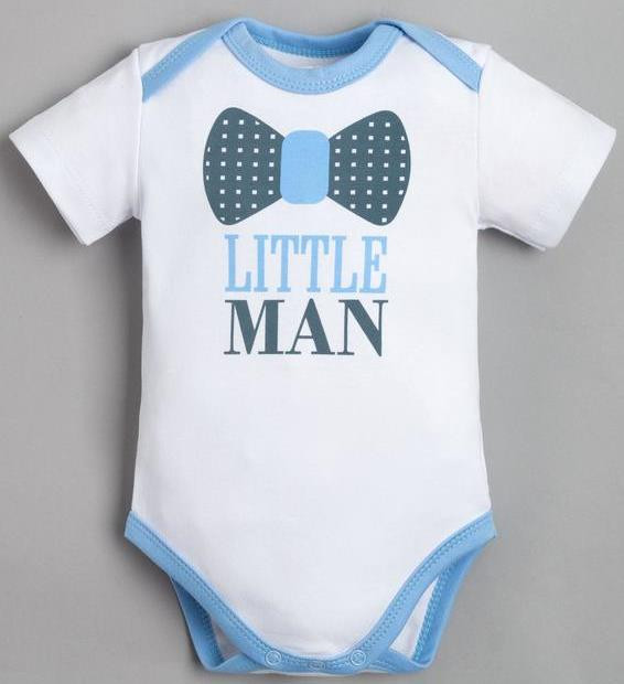 Боди для мальчиков «Little man» | Крошка Я