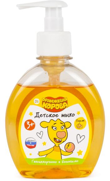 Мыло жидкое детское | Оранжевая корова | Милая Леди