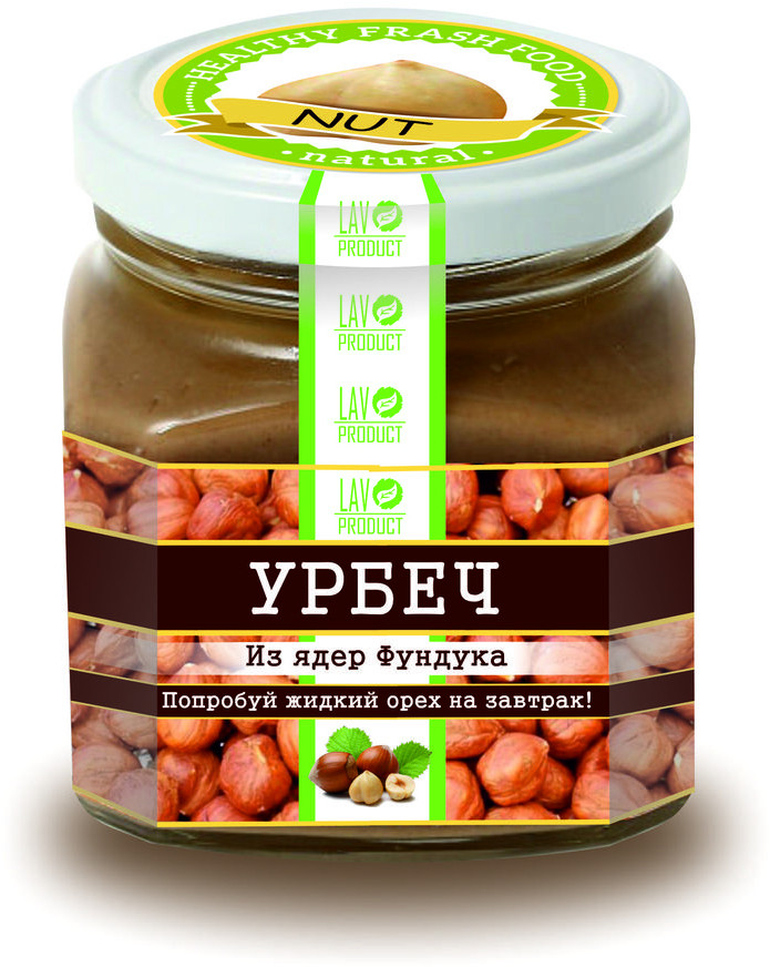 Урбеч из ядер фундука | Lav Product