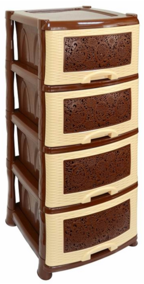 Комод 4-х секционный | Ажур | Violet