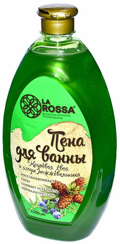 Пена для ванн «Кедровая хвоя и ягоды можжевельника» | La Rossa