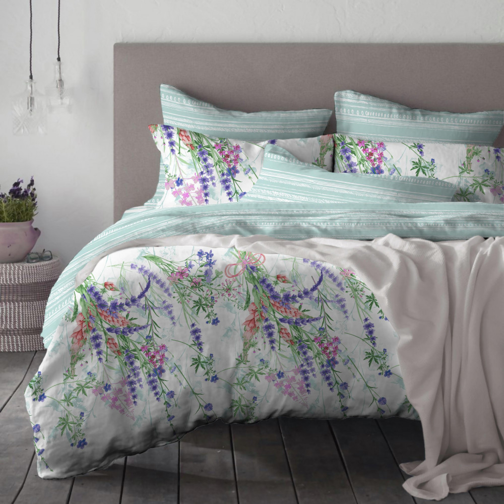 Комплект постельного белья «Цветочная нота» | Аромагия | Василиса