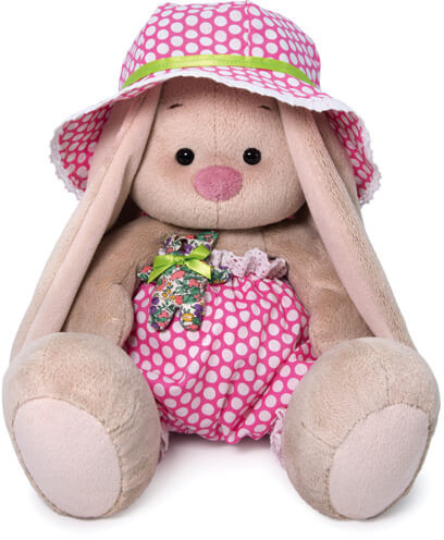 Игрушка мягкая «Зайка Ми в шляпе с мишкой» | Зайка Ми | Budi Basa
