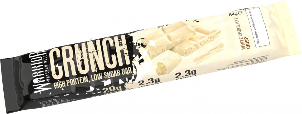 Батончик протеиновый со вкусом белого шоколада | Warrior Crunch