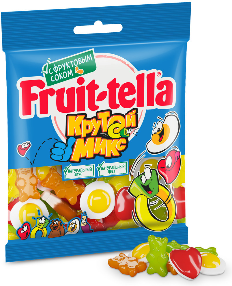 Мармелад жевательный «Крутой микс» | Fruittella