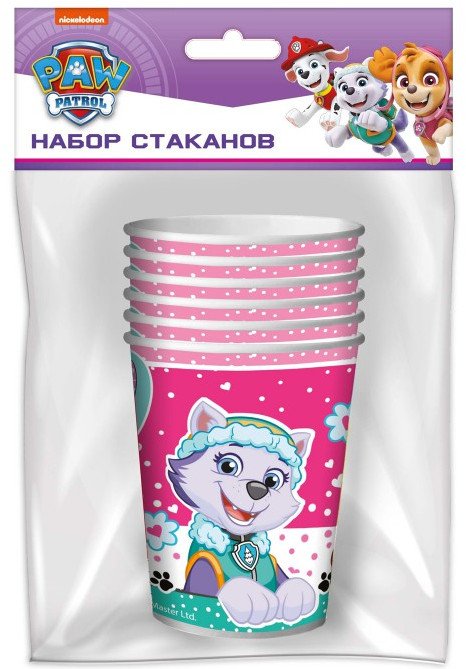 Набор бумажных стаканов | Щенячий патруль | ND Play