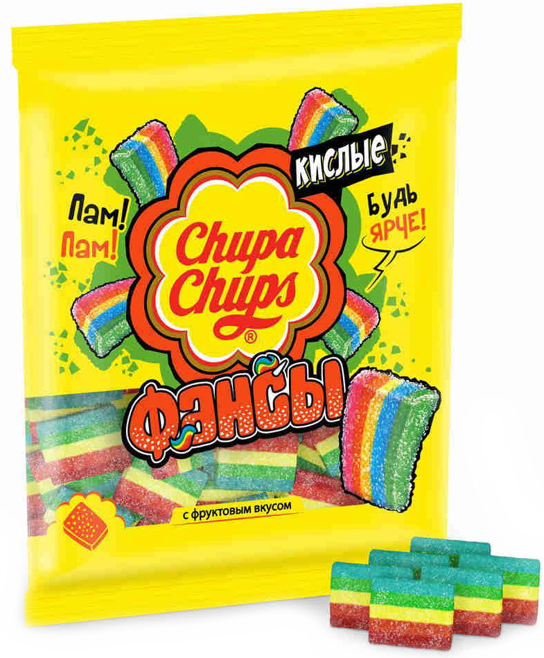 Мармелад жевательный «Кислые фансы» | Chupa Chups