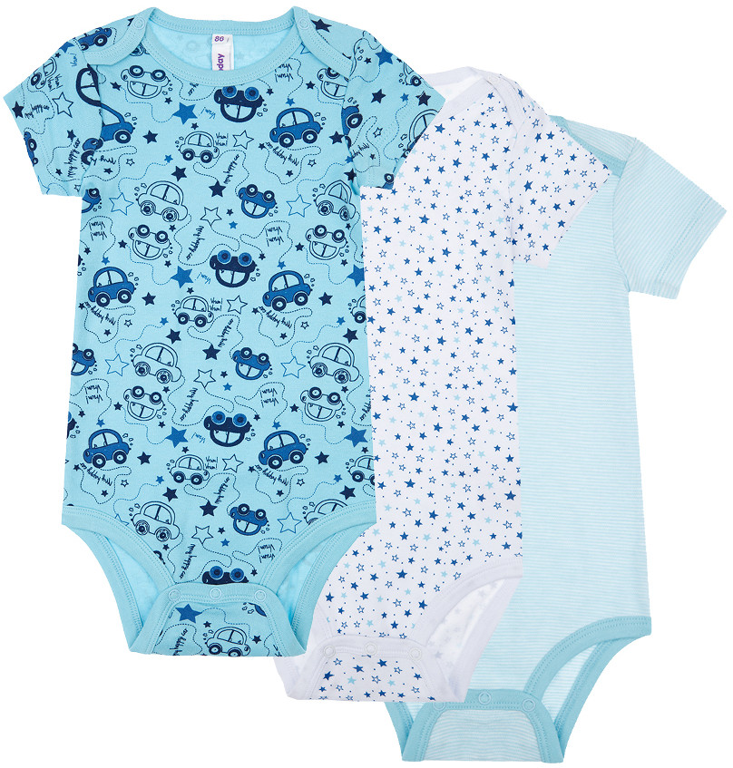 Боди для мальчиков | Basic new born | PlayToday