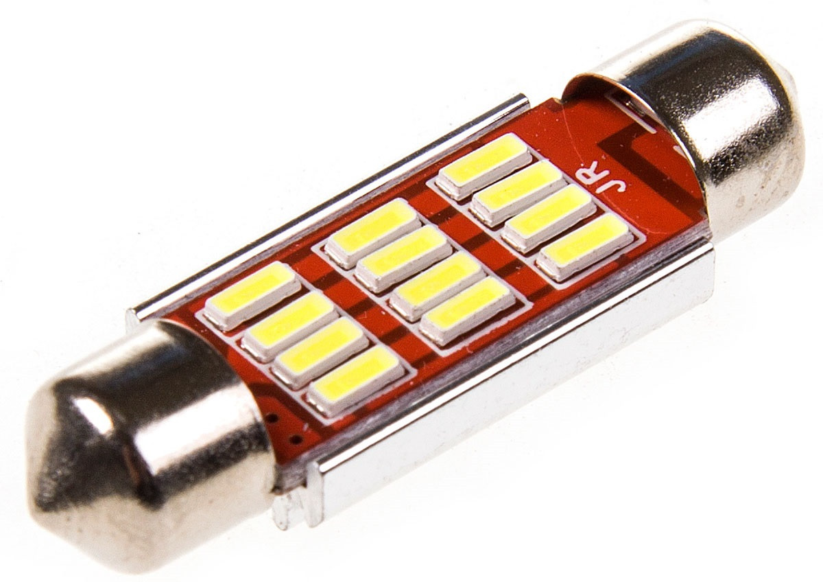 Автолампа диод C5W 11-39 (SV8,5) | KS