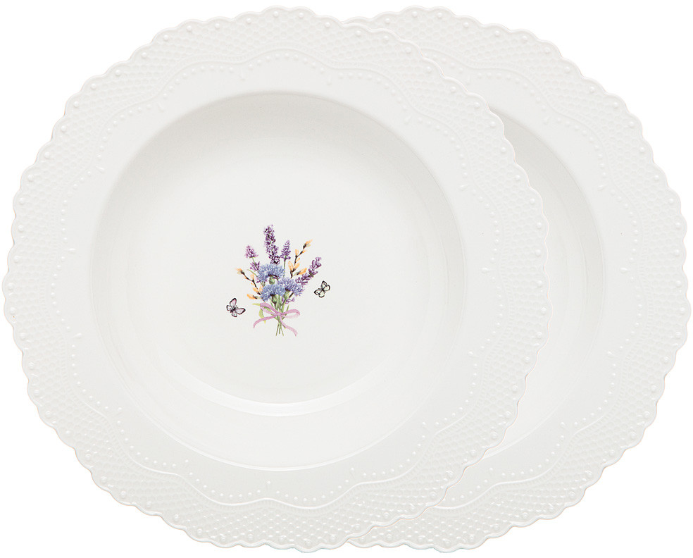 Набор тарелок | Прованс Ажур | Lefard