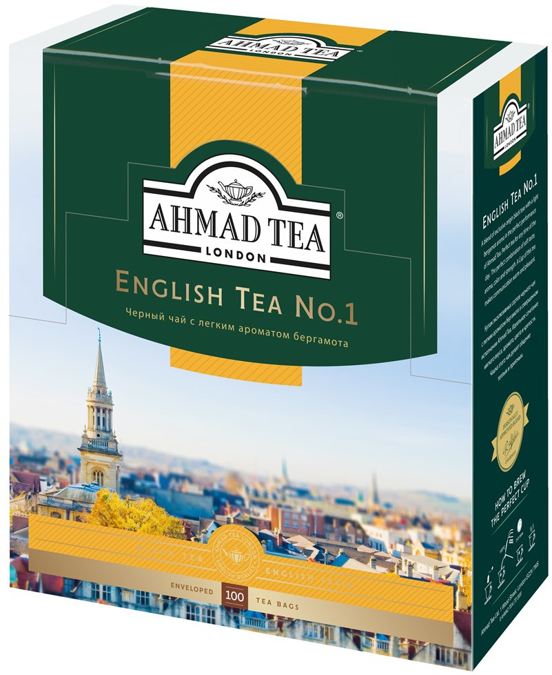 Чай черный «English Tea №1» | Ahmad Tea