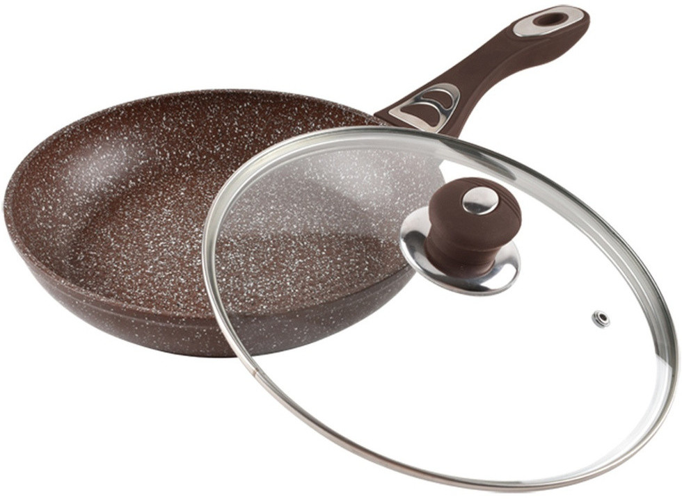 Сковорода глубокая с крышкой | Bekker