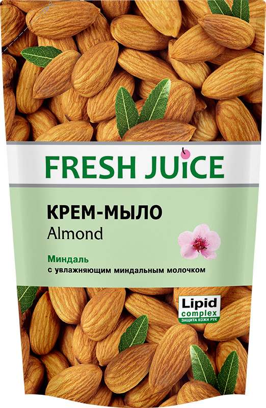 Крем-мыло для рук «Миндаль» | Fresh Juice