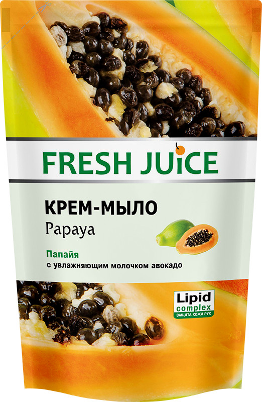 Крем-мыло для рук «Папайя» | Fresh Juice