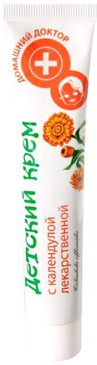 Крем детский с календулой | Домашний доктор