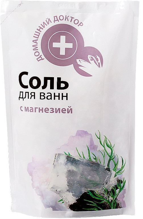 Соль для ванн с магнезией | Домашний доктор