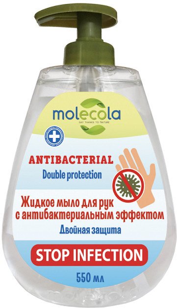 Жидкое мыло для рук с антибактериальным эффектом | Molecola