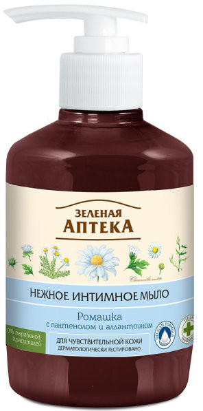 Мыло интимное «Ромашка» | Зеленая аптека