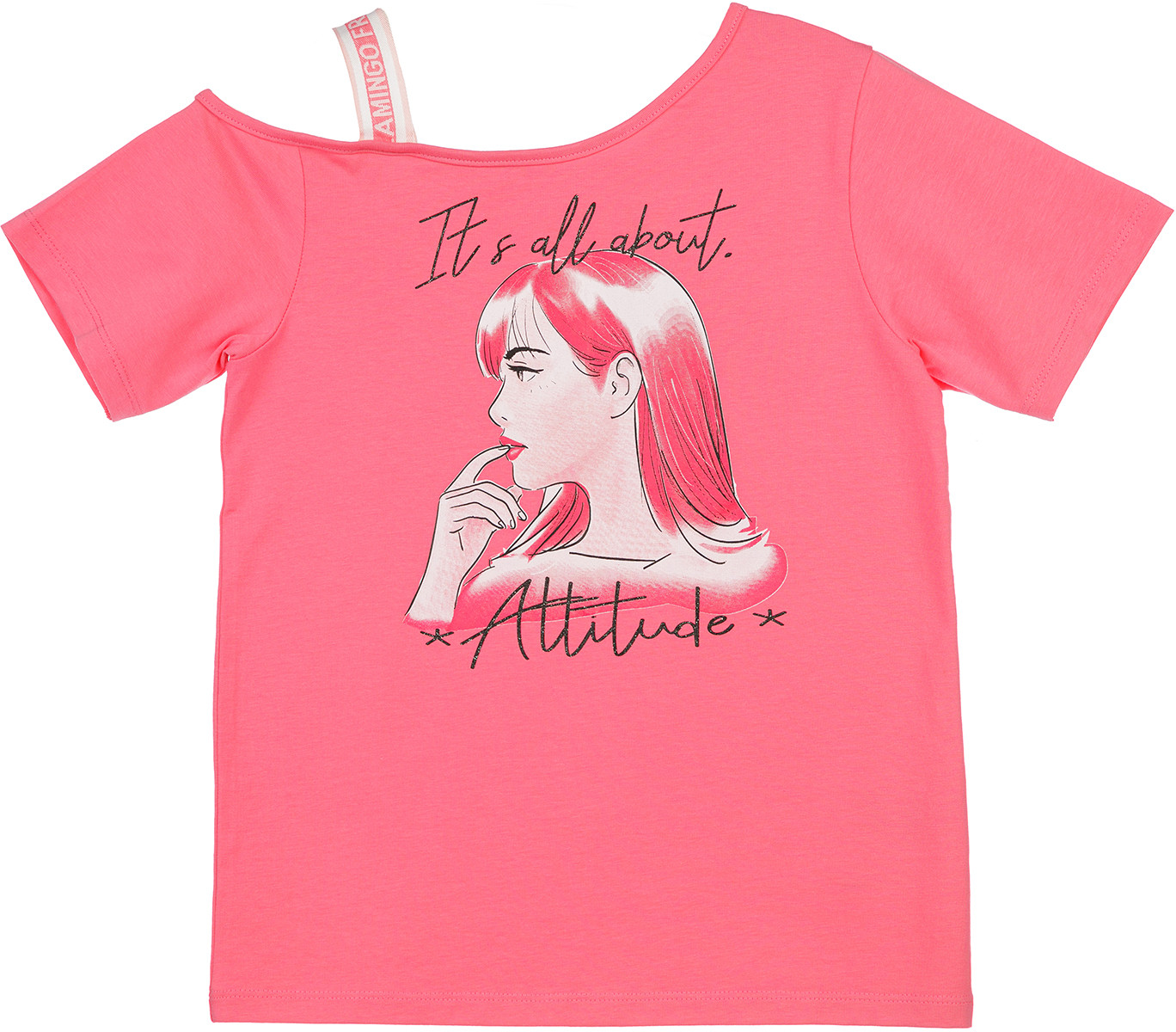 Футболка для девочек | Flamingo Free | PlayToday