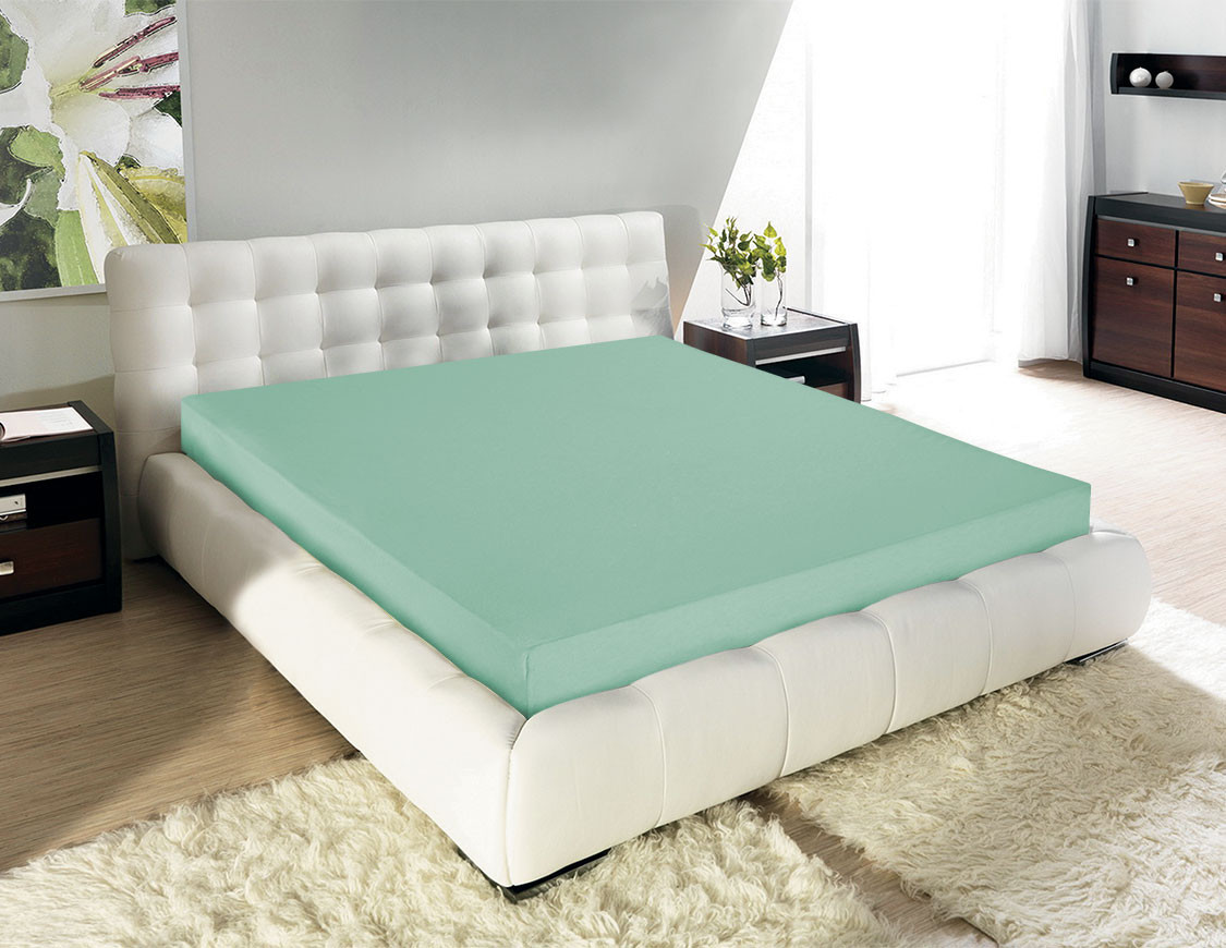 Простыня на резинке «Mint» | Guten Morgen