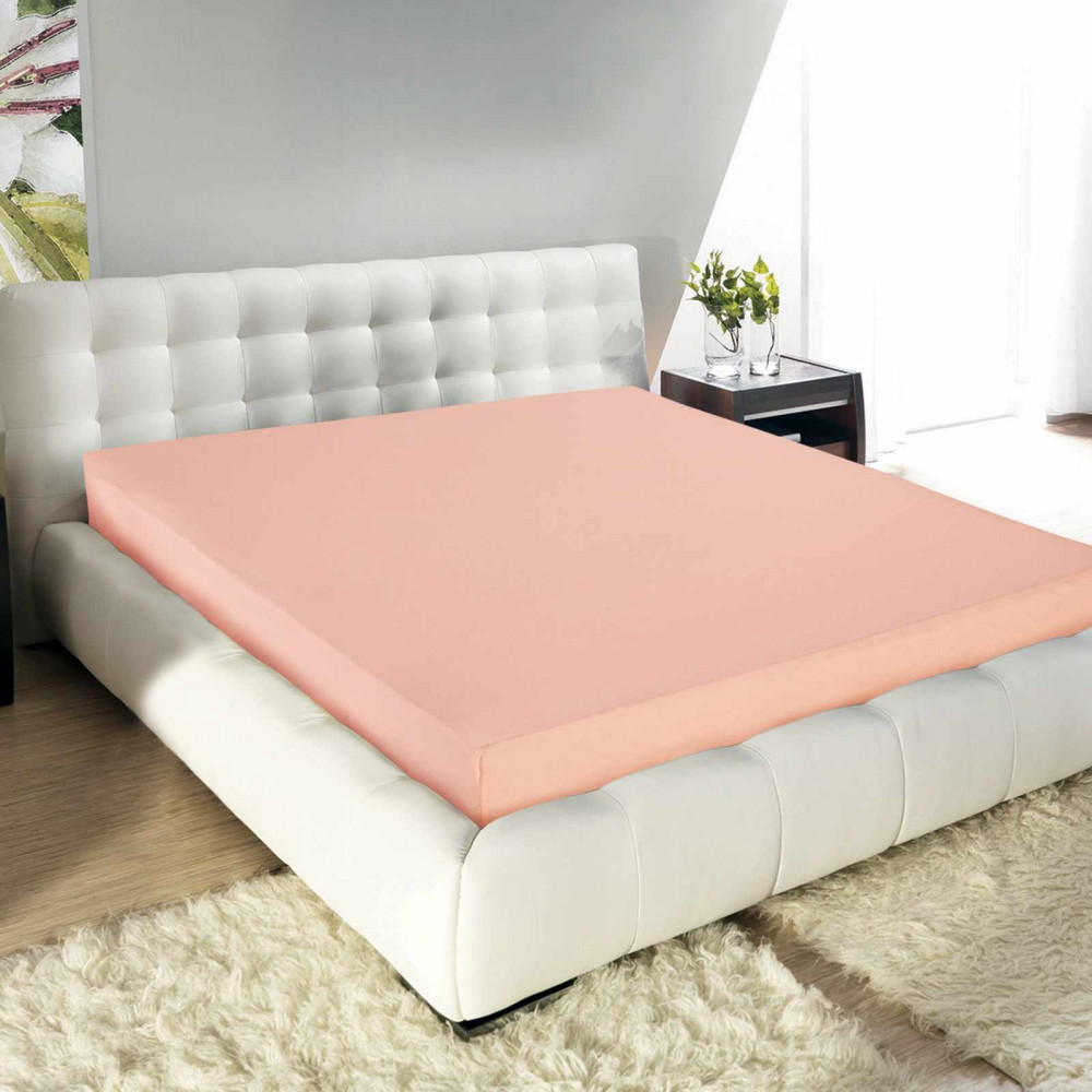 Простыня на резинке «Peach» | Guten Morgen