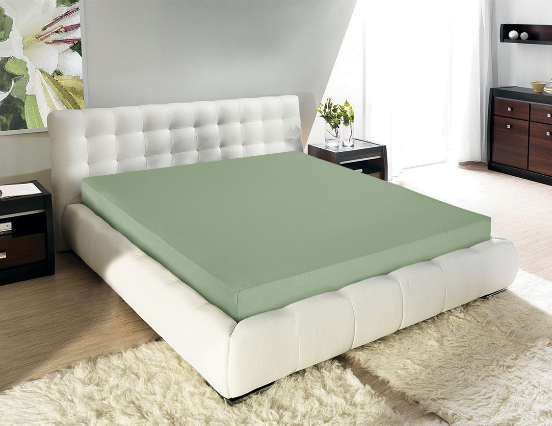 Простыня на резинке «Sage» | Guten Morgen