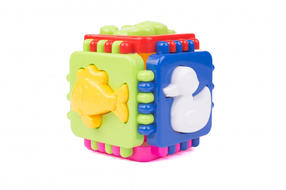 Логический куб "Веселые зверята" | Stellar