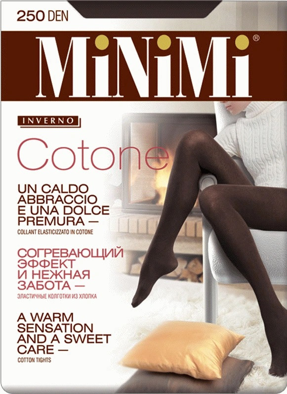 Колготки плотные «Cotone 250» | Inverno | MINIMI