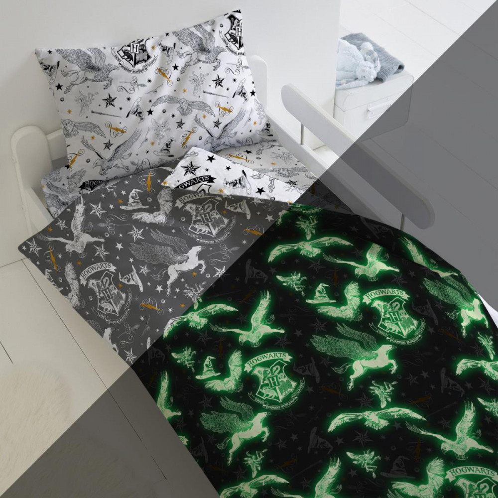 Комплект постельного белья «Хогвартс» | Neon Collection | Непоседа
