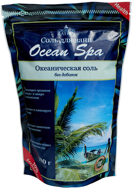 Соль для ванн океаническая без добавок | Ocean Spa | Laboratory Katrin