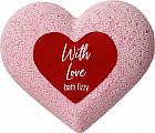 Соль для ванн шипучая с ароматом розы «With love»