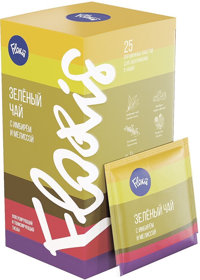 Чай с имбирем и мелиссой | Floris