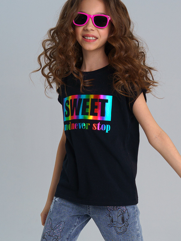 Футболка для девочек | Lollipop girls | PlayToday