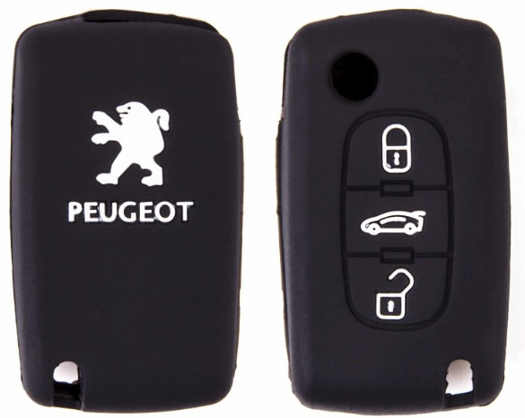 Чехол на ключ автомобильный Peugeot | Skyway