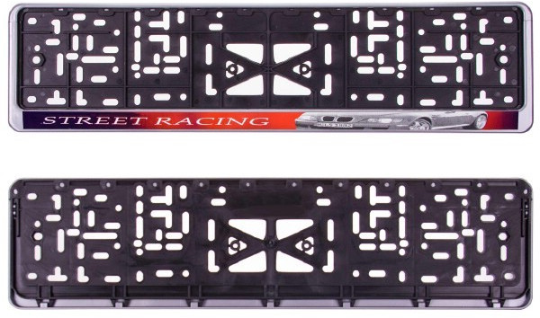 Рамка для номера «Street Racing» | Дельта-Про