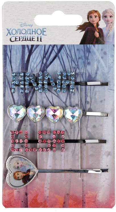 Набор заколок для волос «Холодное сердце» | Lollipop girls | PlayToday