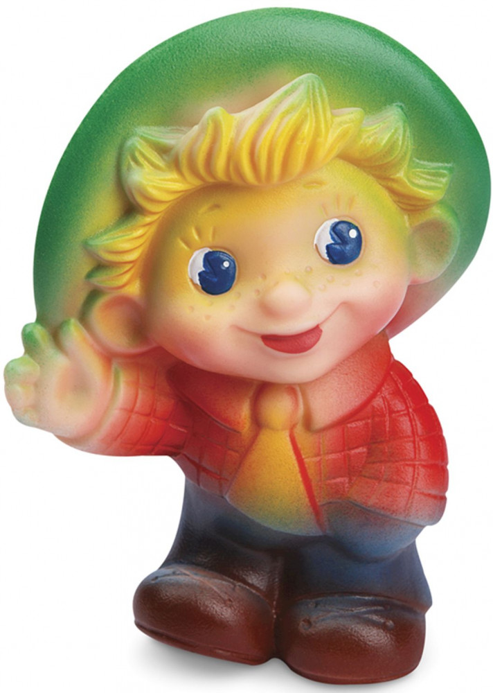 Игрушка резиновая «Мальчик в шляпе» | Огонёк