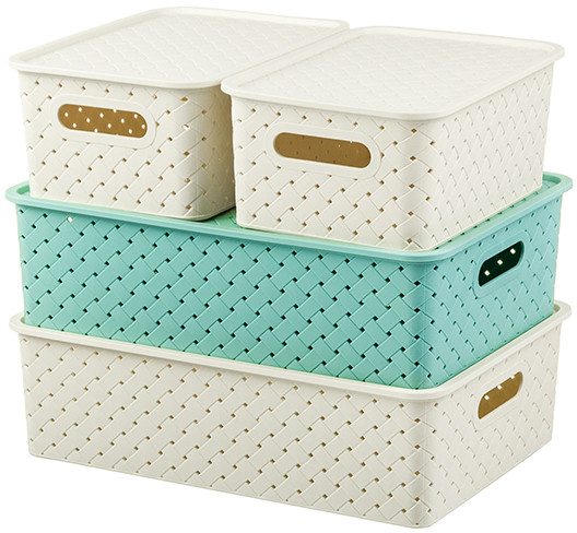 Набор корзинок с крышками «Береста» | El Casa