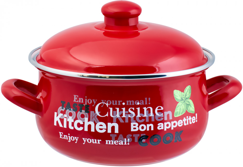 Кастрюля с крышкой «Piemonte Red» | Piemonte | Едим дома