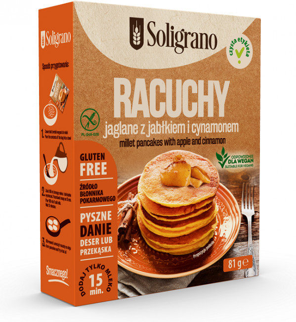Смесь для приготовления блинов со вкусом яблок | Soligrano