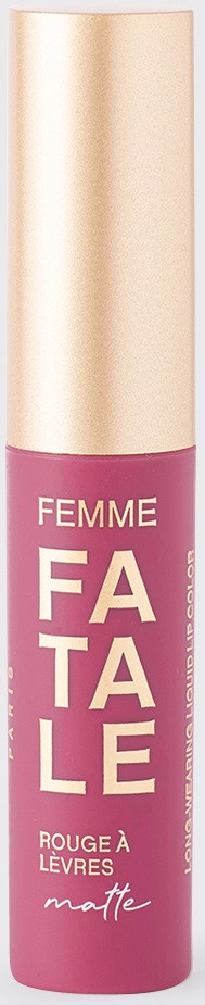 Помада для губ жидкая «Femme Fatale», тон 05 Ягодный | Vivienne Sabo