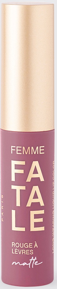 Помада для губ жидкая «Femme Fatale», тон 07 Сливовый | Vivienne Sabo